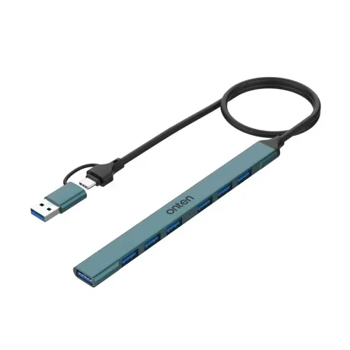 Onten OTN-UCA9702 7-in-2 USB Hub